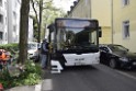 VU KVB Bus gegen PKW Tuer Koeln Kalk Buchforststr P12